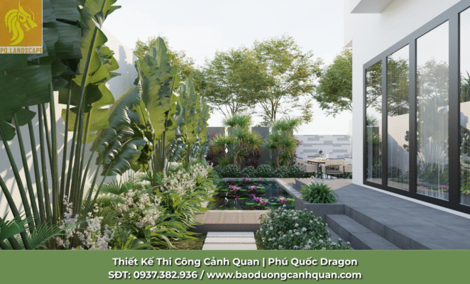 Dịch vụ Thiết kế sân vườn