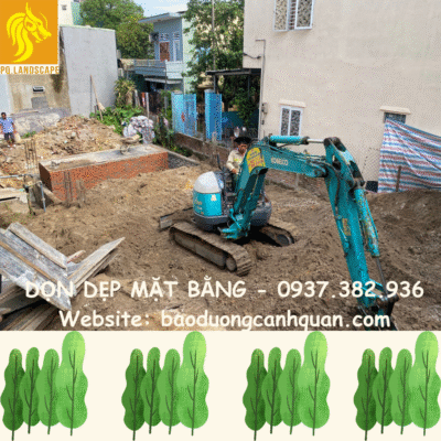 Hình 5: Dọn dẹp mặt bằng 5