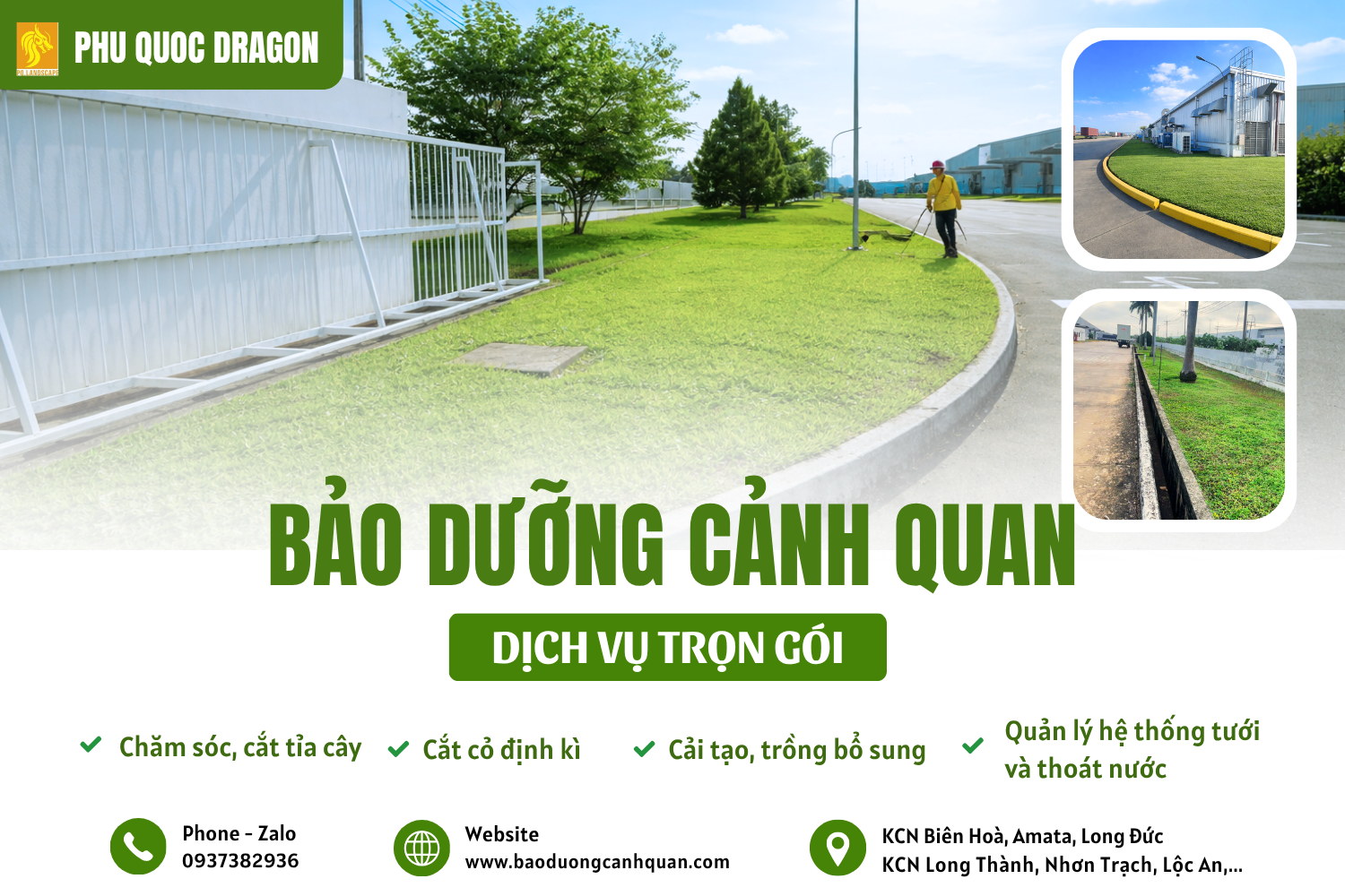 Dịch vụ bảo dưỡng cảnh quan