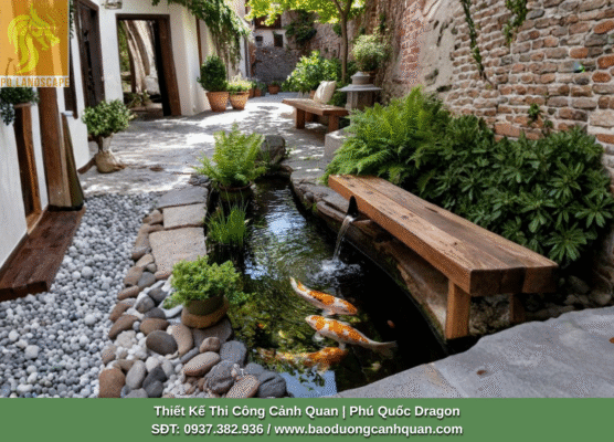 Thi công sân vườn đồng nai