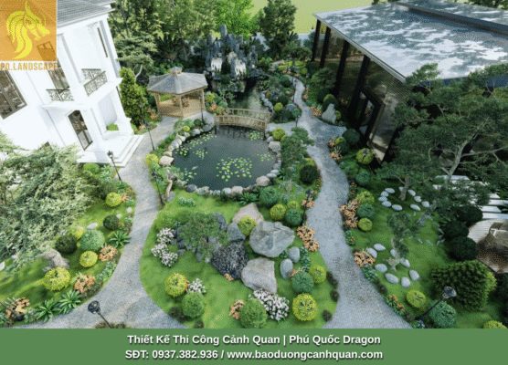 Thi công sân vườn đồng nai